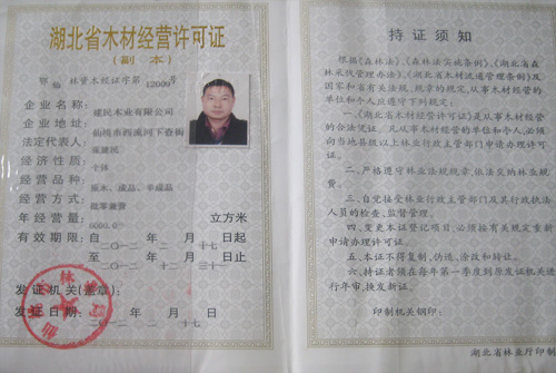Business licenses